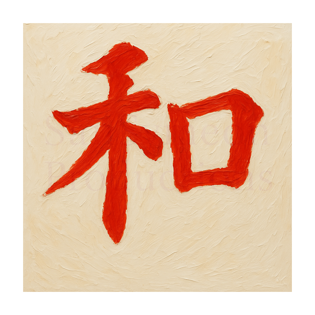 和 Impasto Kanji - Harmony