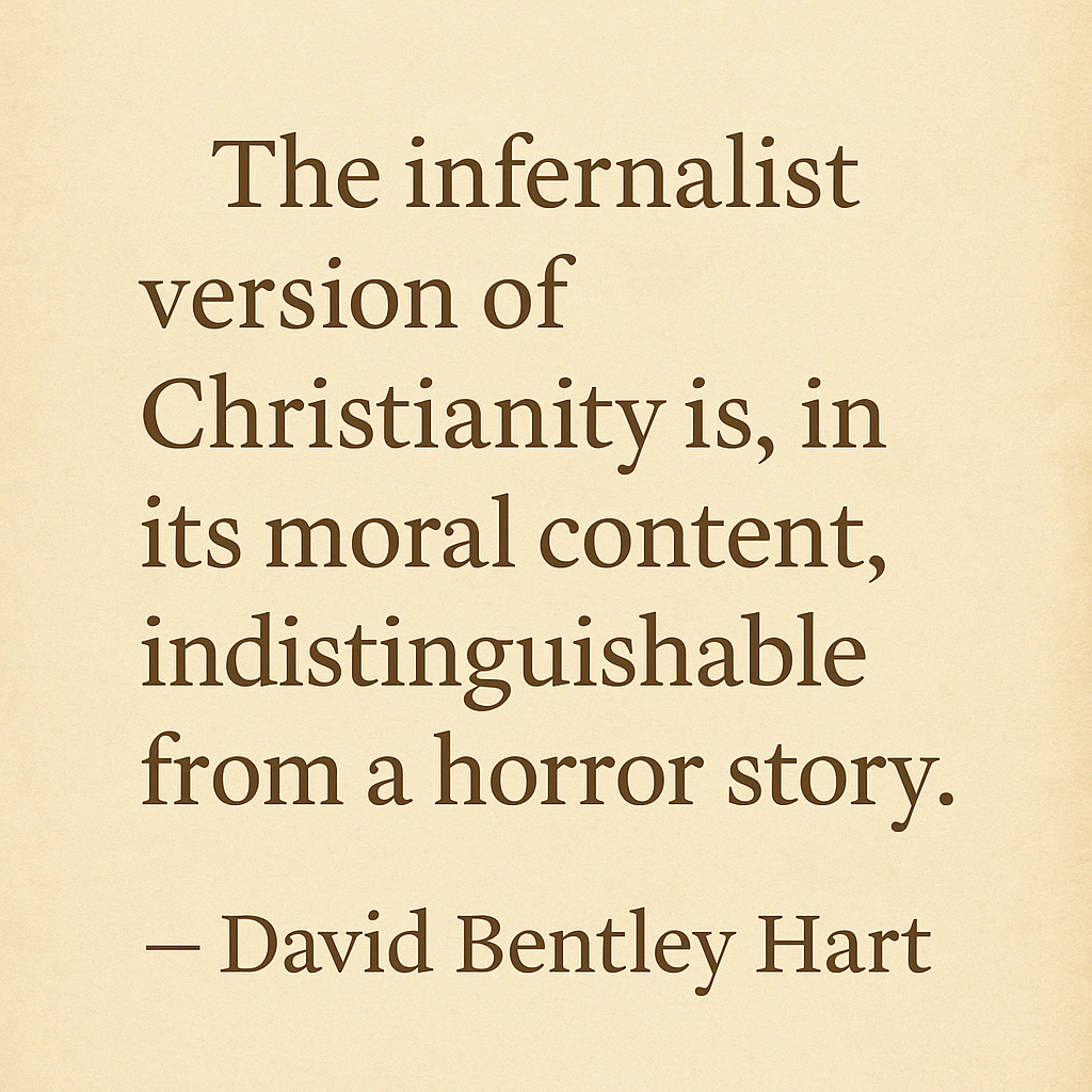 David Bentley Hart Quote Poster